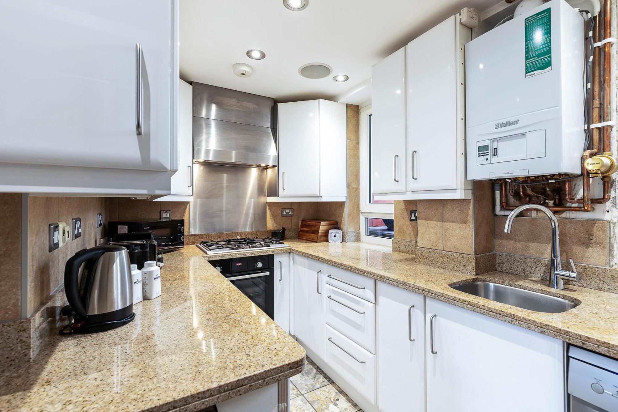 Tower Bridge 2Br Apartment For 6 With Terrace ロンドン エクステリア 写真